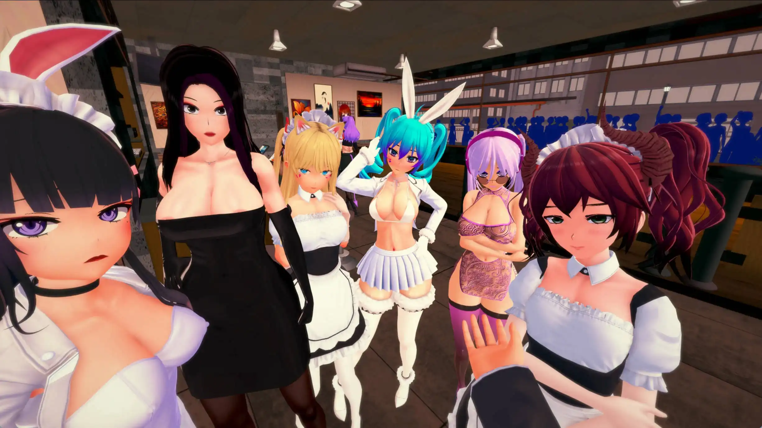 【同人SLG/汉化/动态】淫荡学院重做v0.35汉化版【PC+安卓/2.57G/更新】Lustful College Rework [v0.35]-PornYou