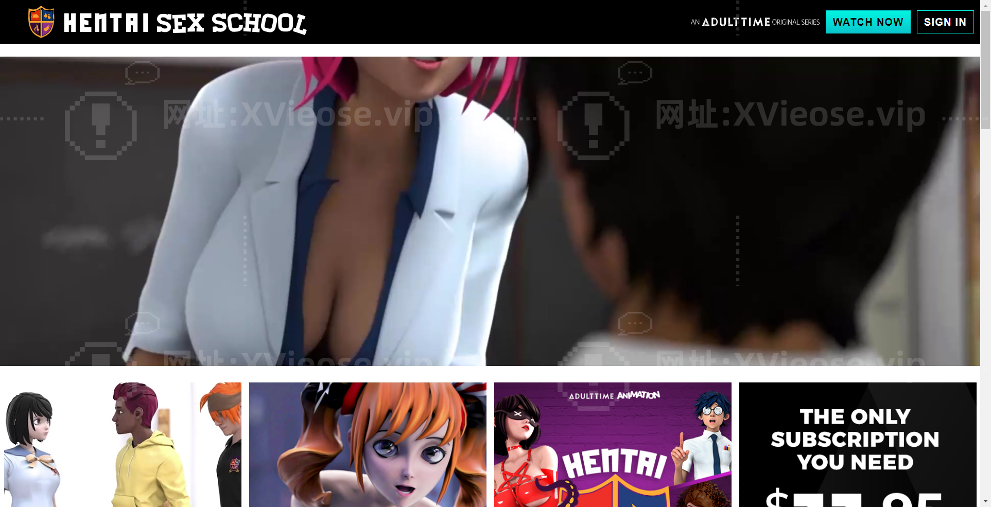 Hentai Sex School-anime-vip-PornYou